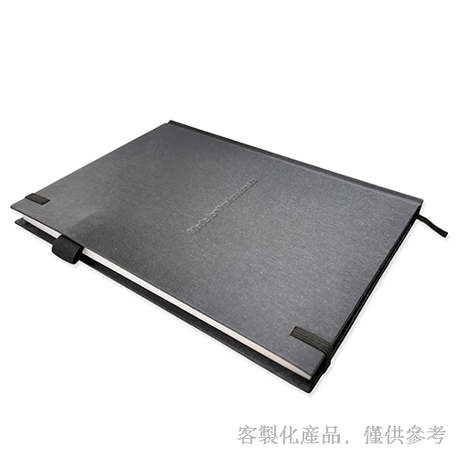 筆記本_客製化印刷精裝柔紋皮筆記本