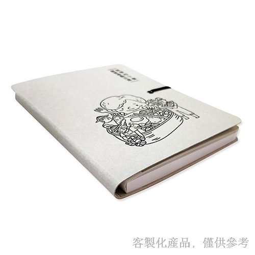 筆記本_客製化清水模封面膠裝筆記本
