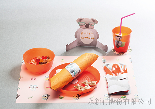 紙餐墊_83-04PKO DIY動物派對組-無尾熊