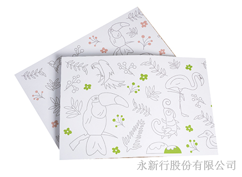 紙餐墊_85-02CP 熱帶派對系列-雙人餐墊